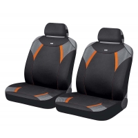 Накидки универсальные VIPER FRONT черный/оранжевый/серый на передние сиденья